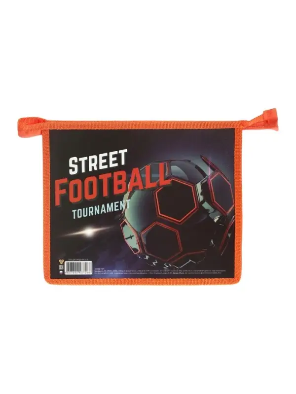 Папка для тетрадей А5 &laquo;Уличный спорт&raquo;, молния сверху, 230&times;190&times;50 мм