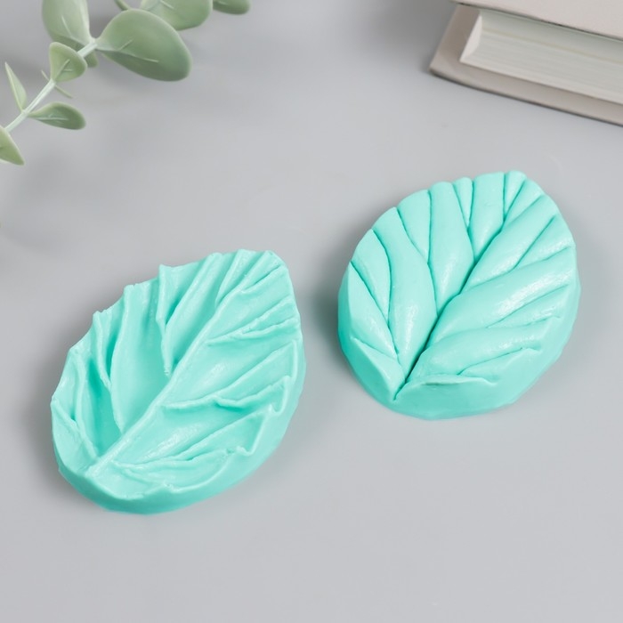 Молд силикон Молд силикон "Листик розы" набор 2 шт 5,5х7,4х1,9 см