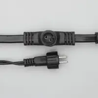 Гирлянда &laquo;Занавес&raquo; 2&times;6 м, IP44, УМС, тёмная нить, 1440 LED, свечение белое, мерцание, 220 В