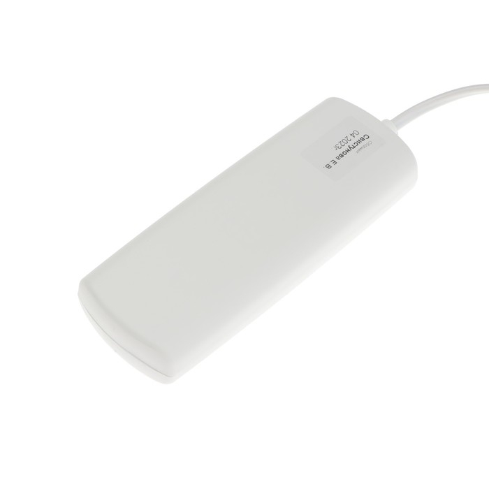 Удлинитель Luazon Lighting ECO, 3 розетки, 4.5 м, 6 А,1300 Вт,ШВВП 2х0.75 мм2,без з/к,белый Удлинитель Luazon Lighting ECO, 3 розетки, 4.5 м, 6 А,1300 Вт,ШВВП 2х0.75 мм2,без з/к,белый