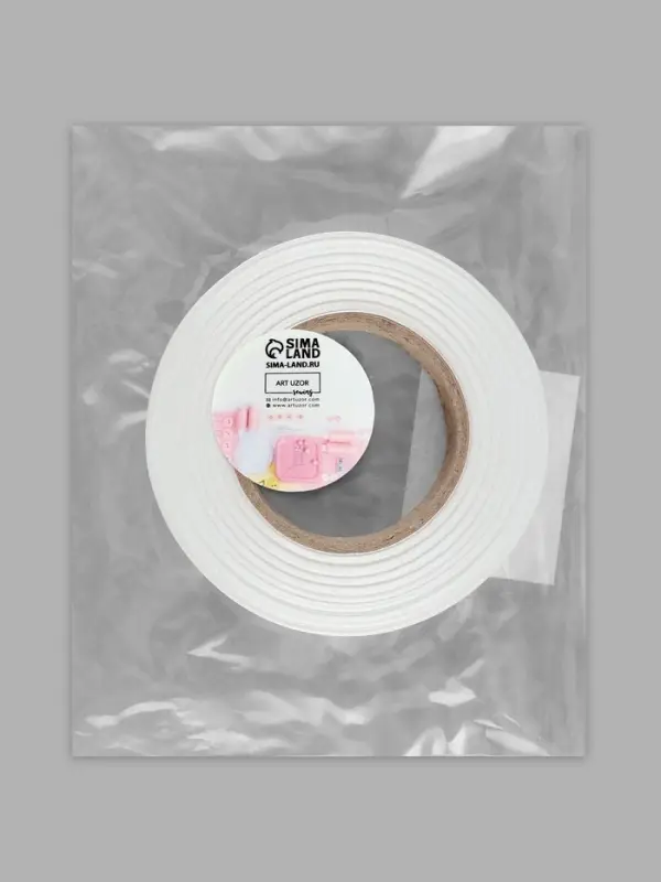 Размерник сатиновый, L, 1000 шт., 12 мм, 30 м, белый