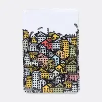 Обложка для проездного, пропуска, цвет белый/разноцветный