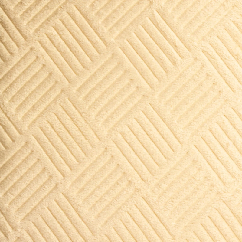 Плед микрофибра Luscan, фактура бежевый 150x200