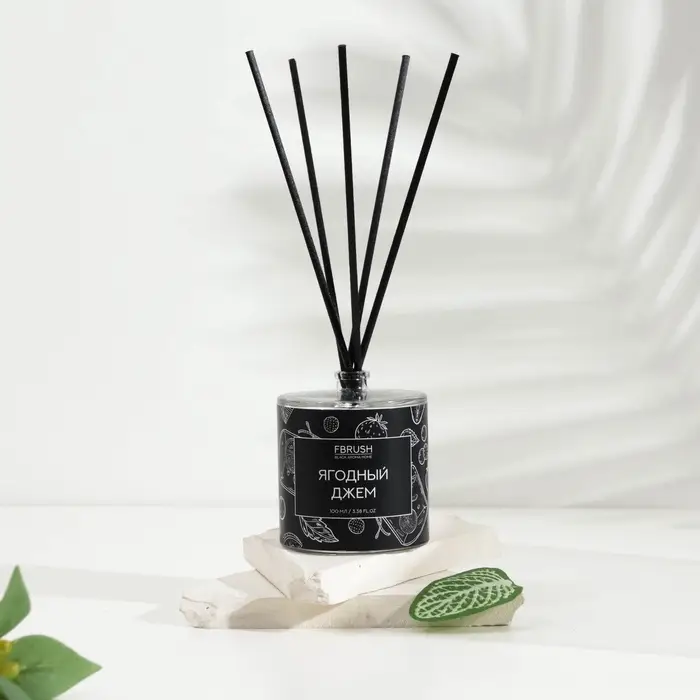 Диффузор ароматический BLACK AROMA HOME Диффузор ароматический BLACK AROMA HOME "Ягодный джем", 100 мл