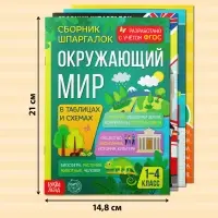 Набор &laquo;Сборники шпаргалок для начальной школы&raquo;, 4 книги, 7+