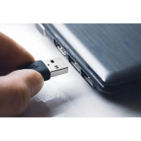 Гарнитура компьютерная Genius HS-220U,&nbsp; кабель 2.4м., черный