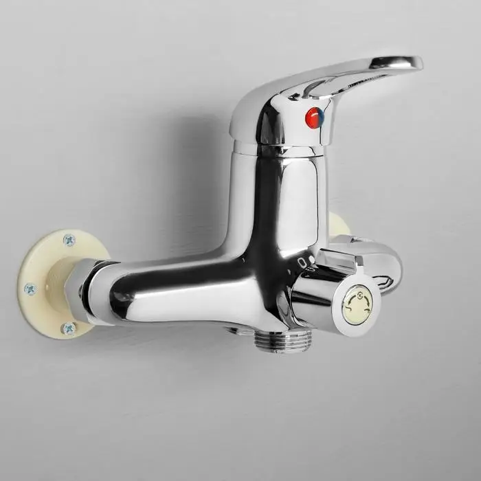 Пластиковое крепление для настенных смесителей на выставочные стенды Пластиковое крепление для настенных смесителей на выставочные стенды