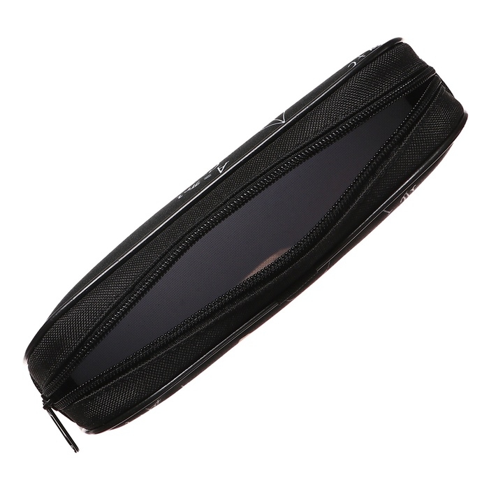 Пенал мягкий, 1 отделение, 80 х 210 х 40 мм, объёмный, Calligrata ПМО 21-20, Пенал мягкий, 1 отделение, 80 х 210 х 40 мм, объёмный, Calligrata ПМО 21-20, "Умный кот"