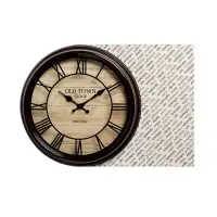 Часы настенные классические, бесшумные, плавный ход, d=31 см