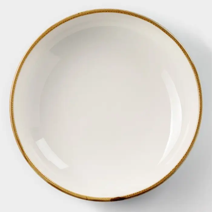 Тарелка глубокая Magistro &laquo;Церера&raquo;, 700 мл, d=18.5 см, фарфор, голубая