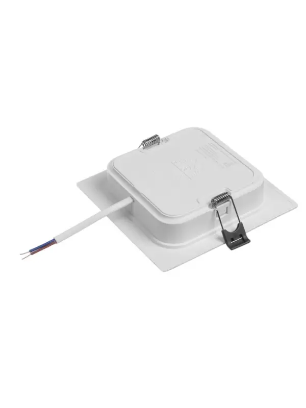 Светильник встраиваемый &laquo;Даунлайт&raquo;, светодиодный, 9 Вт, 4000K, 855 Лм, 220 В, 119&times;26 мм, квадратный, белый