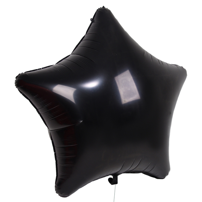 Шар фольгированный 68 Шар фольгированный 68" «Звезда гигант», цвет чёрный