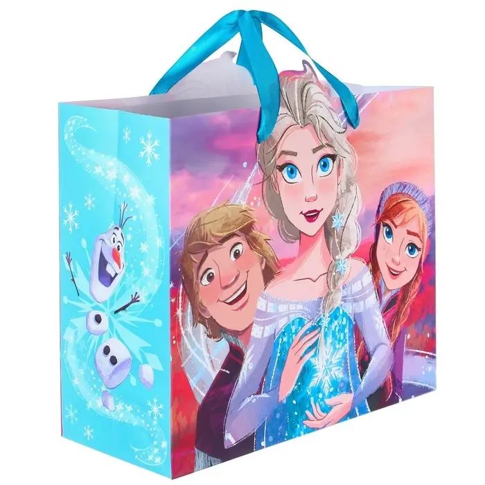 Пакет подарочный, 23х27х11.5 см, упаковка, Холодное сердце Пакет подарочный, 23х27х11.5 см, упаковка, Холодное сердце