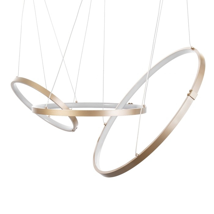 Светильник BayerLux Светильник BayerLux "Ринго" 3хLED 90Вт 4000К золото 78х50х100 см