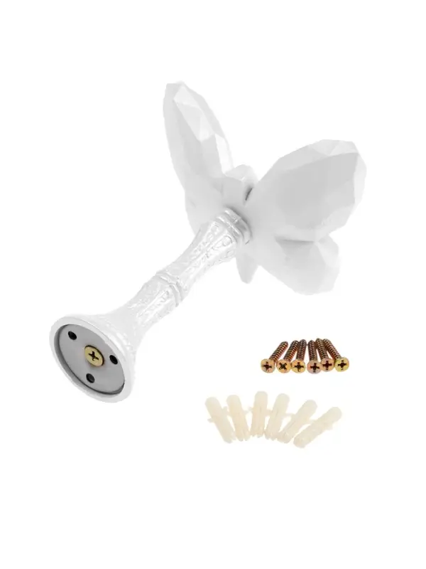 Крючок для штор CAPPIO KS037, цвет белый, 2 шт Крючок для штор CAPPIO KS037, цвет белый, 2 шт