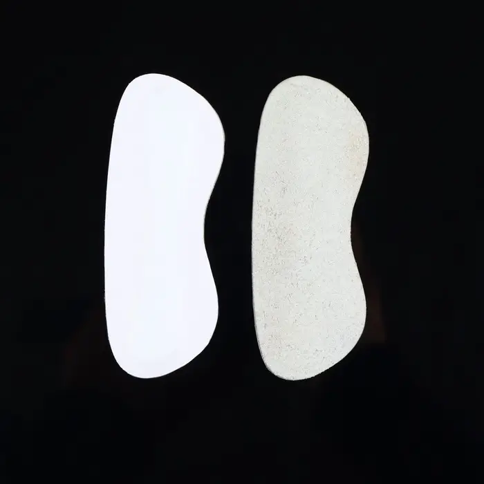 Пяткоудерживатели для обуви, на клеевой основе, искусственная замша, силикон, 10×4 см, пара, серые Пяткоудерживатели для обуви, на клеевой основе, искусственная замша, силикон, 10×4 см, пара, серые