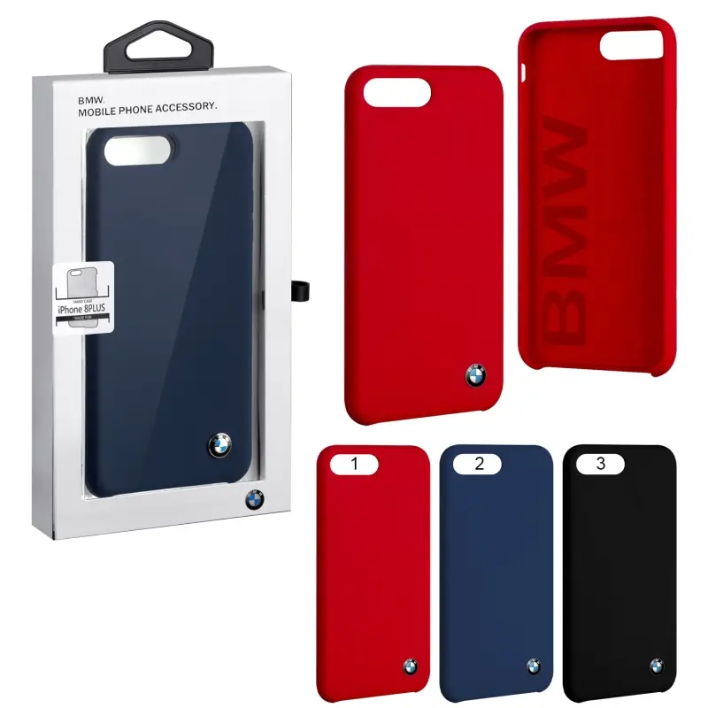 Чехол iPh 8 Plus BMW Silicone Case