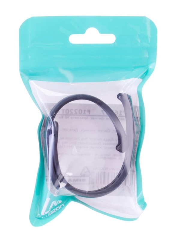 Ремешок Luazon для фитнес-браслета Mi Band 8, черный Ремешок Luazon для фитнес-браслета Mi Band 8, черный