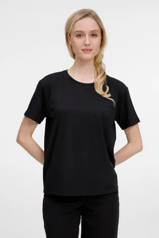 Футболка унисекс Senti, черная, размер S Футболка унисекс Senti, черная, размер S