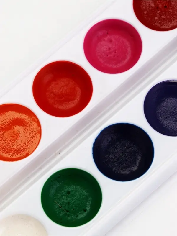 Акварель 12 цветов, упаковка картон "Монстрик"