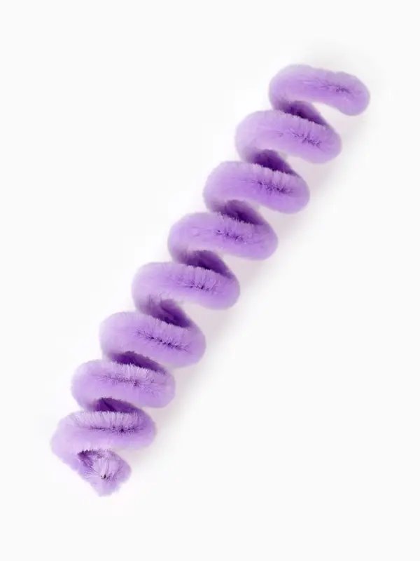 Синельная проволока, набор 100 шт, размер 1 шт 30х0,8 см, цвет сиреневый Синельная проволока, набор 100 шт, размер 1 шт 30х0,8 см, цвет сиреневый