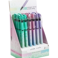 Ручка шариковая BrunoVisconti ColorSurf.Zefir, 0.5мм, стерж/син МИКС
