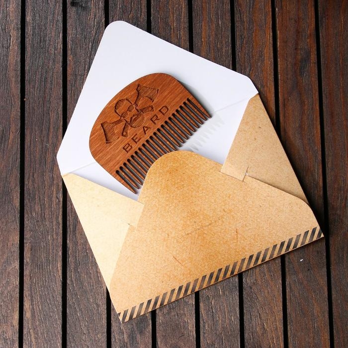 Расческа для бороды Beard, 7,3 х 5,4 см Расческа для бороды Beard, 7,3 х 5,4 см