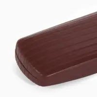 Футляр для очков Июнь2501, 16*6,5*3,5 см, хлопушка, коричневый