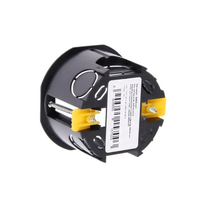 Коробка установочная Luazon Lighting, 68х45 мм, IP20, для полых стен, черная Коробка установочная Luazon Lighting, 68х45 мм, IP20, для полых стен, черная
