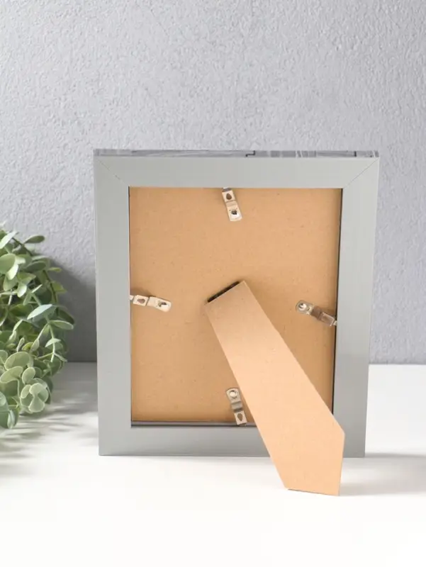 Фоторамка пластик 15х20 см "Моррис" тёмно-серый 23х18х2 см