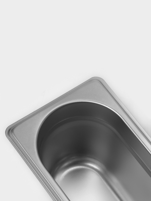 Гастроемкость 1/9x100 мм, 176x108x100 мм, толщина 0,8 мм Гастроемкость 1/9x100 мм, 176x108x100 мм, толщина 0,8 мм