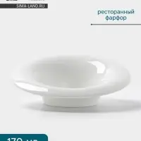 Тарелка Hanna Kn&ouml;vell, 170 мл, 20.2&times;17.6 см, фарфор, белая