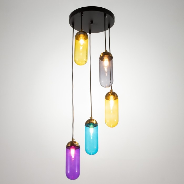 Светильник BayerLux Светильник BayerLux "Олви" 5хG9 40Вт 28х28х110 см