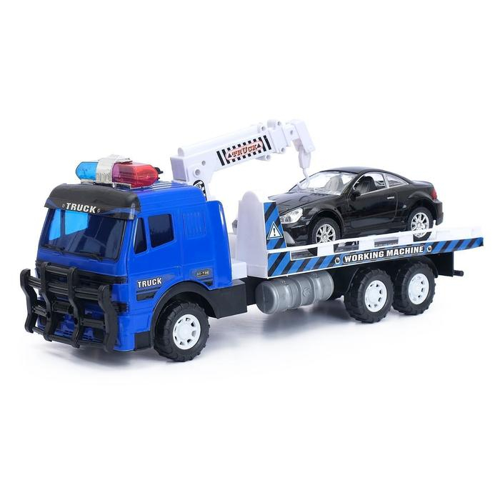 Машина инерционная «Эвакуатор», цвета МИКС Машина инерционная «Эвакуатор», цвета МИКС