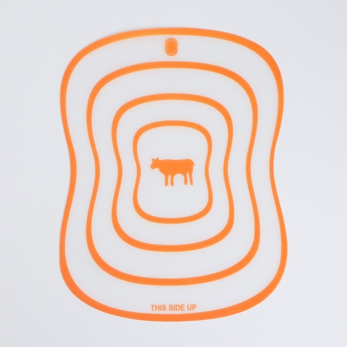 Набор досок разделочных гибких Доляна «Ассорти», 4 шт, 20×14,7 см, цвет ассорти