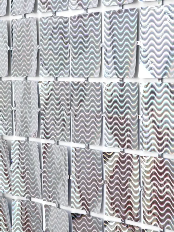 Фотозона-занавес &laquo;Прямоугольники&raquo;, голография, 100&times;200 см