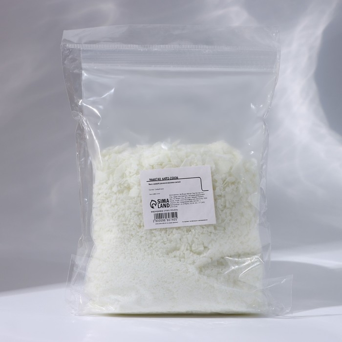 Воск для свечей соевый 250 гр, гранулами, темп-а плавления 52 градусов Воск для свечей соевый 250 гр, гранулами, темп-а плавления 52 градусов