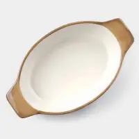 Форма для запекания Доляна &laquo;Космос&raquo;, 500 мл, 22.5&times;13&times;4.5 см, овальная, фарфор, синяя