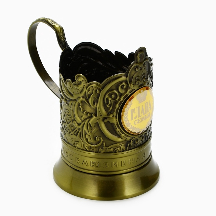 Подстаканник «Глава семьи», 12.6 х 8.7 х 12 см Подстаканник «Глава семьи», 12.6 х 8.7 х 12 см