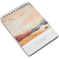 Блокнот 105x140 мм,100л.клетка,спираль сверху,Be Smart,View,N3328