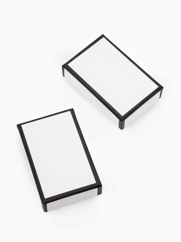 Коробочка подарочная под набор  Коробочка подарочная под набор "Стиль", 5*8 см, цвет чёрно-белый