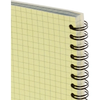 Бизнес-тетрадь 80л,кл,А4,Yellow Pad,спираль,тон.блок 70г/м