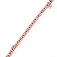 Набор ошейников для кошек &laquo;По-полюшку&raquo;, 30&times;1 см, розовый, зелёный