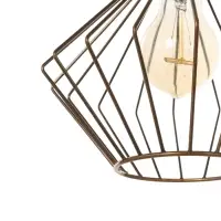 Светильник &laquo;Чертеж&raquo; 1&times;40 Вт Е27 медь 20&times;20&times;20 см