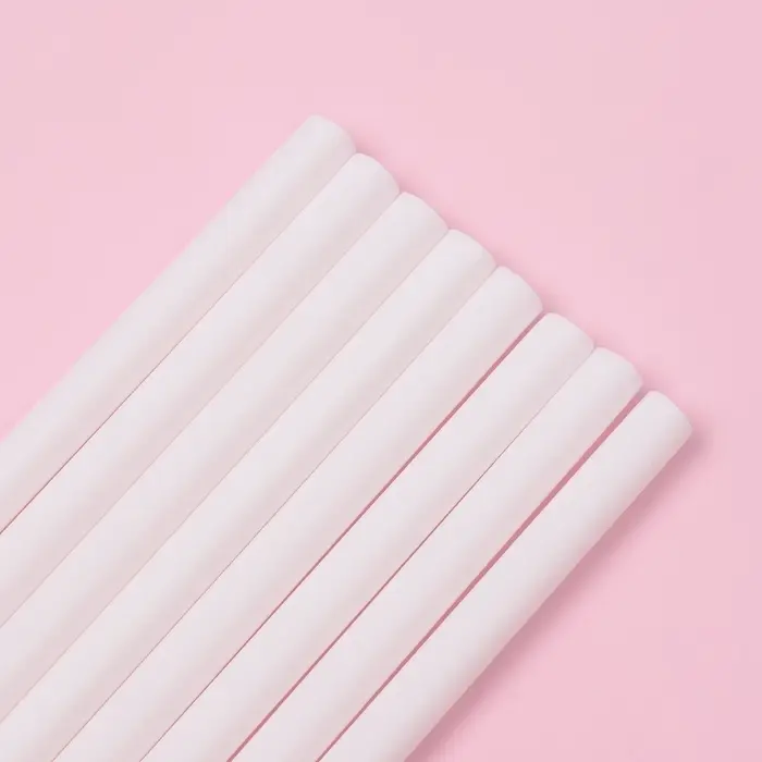 Палочки - дюбели для кондитерских изделий Доляна, d=0.7 см, 30 см, набор 8 шт., пластик, белые