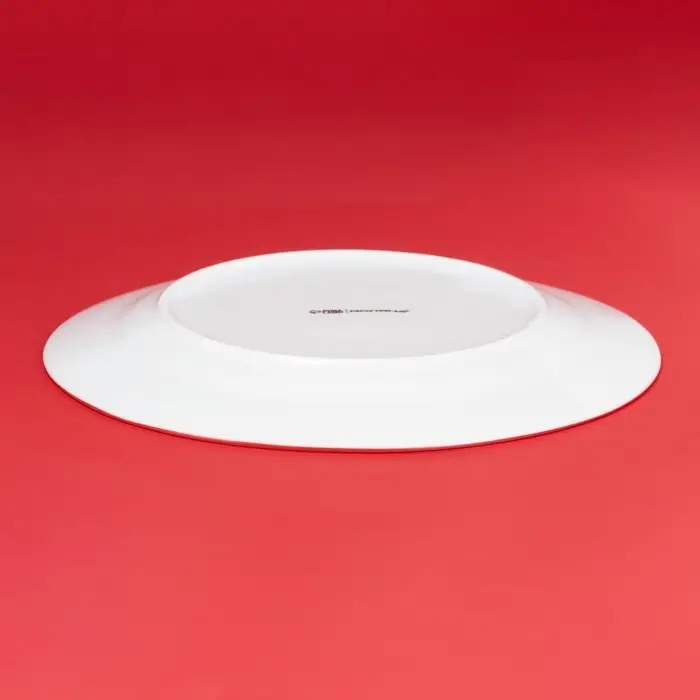 Тарелка новогодняя Доляна «Волшебное дерево», d=25,5 см, фарфор, цвет белый Тарелка новогодняя Доляна «Волшебное дерево», d=25,5 см, фарфор, цвет белый