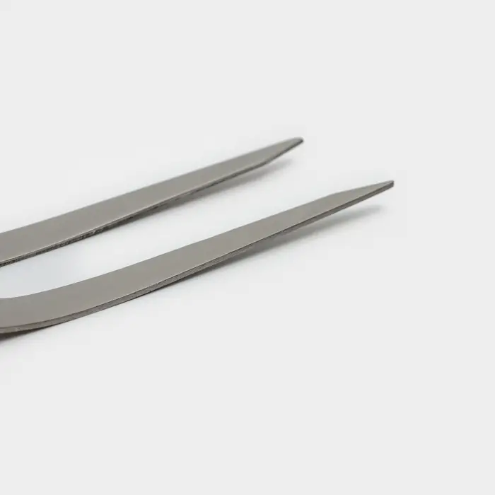 Вилка для мяса Доляна Everyday, h=37&times;3 см, толщина 3 мм, нержавеющая сталь, серебристая