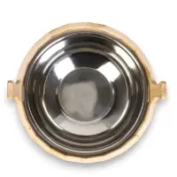 Шайка - таз для бани и сауны &laquo;Добрыня&raquo;, 15 л, деревянная, нержавеющая вставка