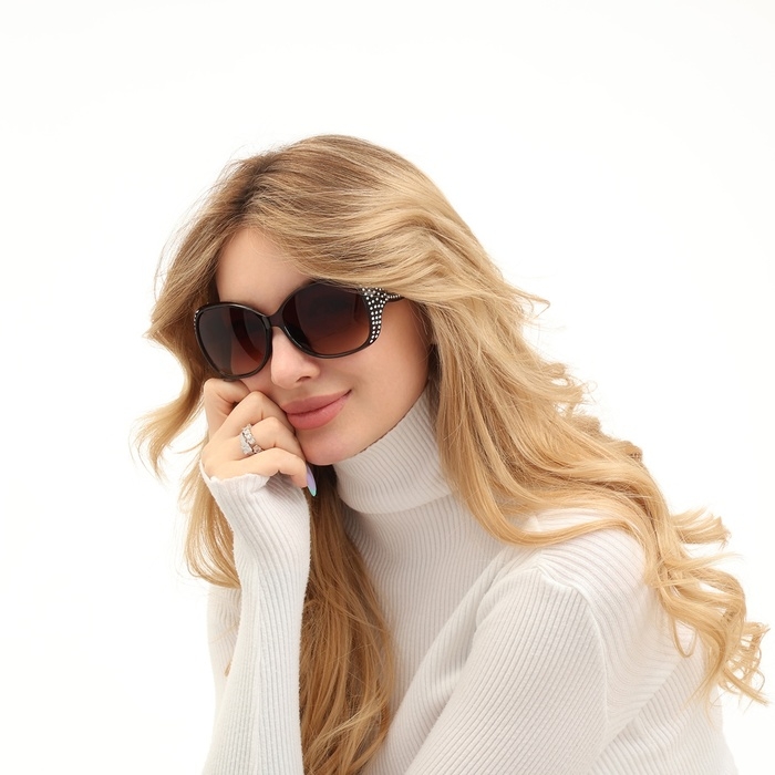 Очки солнцезащитные OneSun, UV 375, линза 5.5×6 см, дужка 14 см, ширина 15 см Очки солнцезащитные OneSun, UV 375, линза 5.5×6 см, дужка 14 см, ширина 15 см