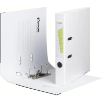 Папка-регистратор Комус Экономи 50мм белый жасмин,ПБП1,карм.кор.,мет.уг